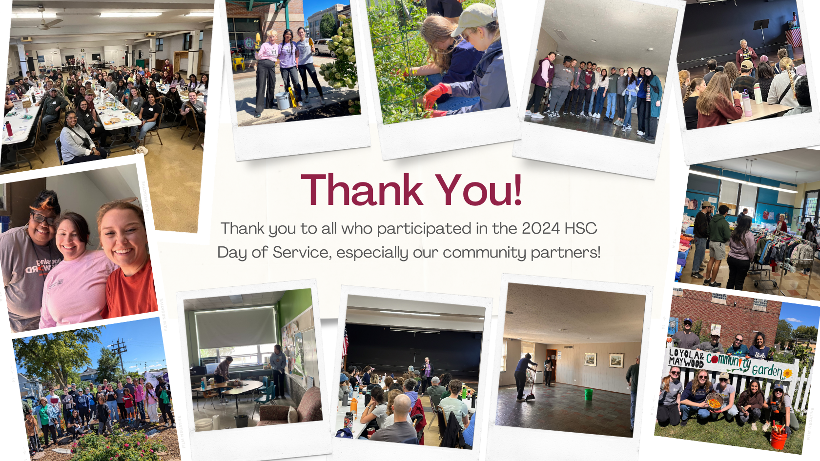 Thank you to all who participated in the 2024 Day of Service, especially our community partners!